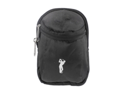 2026-bolsa Mini De Golf Portátil De Nylon Para Pelotas, Bolsa Cintura Pequeña Para Golfistas Deportes Al Aire Libre Negro