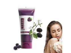 Crema Corporal Exfoliante De Mora Para La Hidratación Y Limpieza De Todo El Cuerpo.