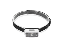 Lámpara Recargable Con Sensor De Movimiento, Doble Fuente De Luz Con Ángulo Ajustable Para Camping, Senderismo Y Más (blanca)