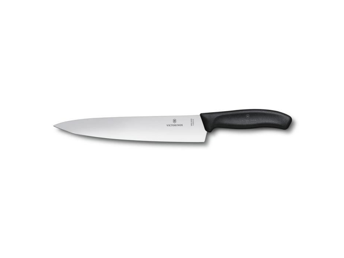 Cuchillo de corte Victorinox 6.8003.22b de acero inoxidable, hoja de 22 cm