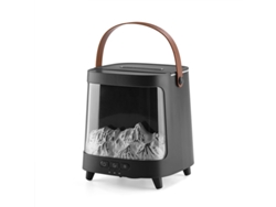 Humidificador de aire de 7 colores con temporizador, 300 ml MDUG (negro, tipo C)