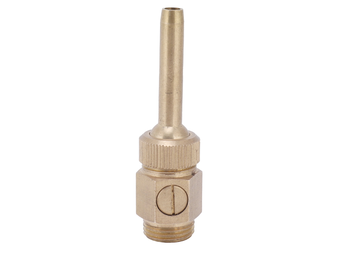 Punta roscada de latón Fontana para hombre, ajustable, G1/2