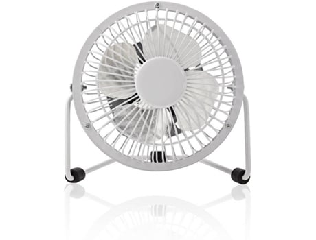 Ventilador de Mesa NEDIS FNDK1WT10 (3 W - Diámetro 10 cm)