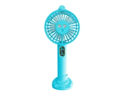 Ventilador atomizador recargable USB portátil
