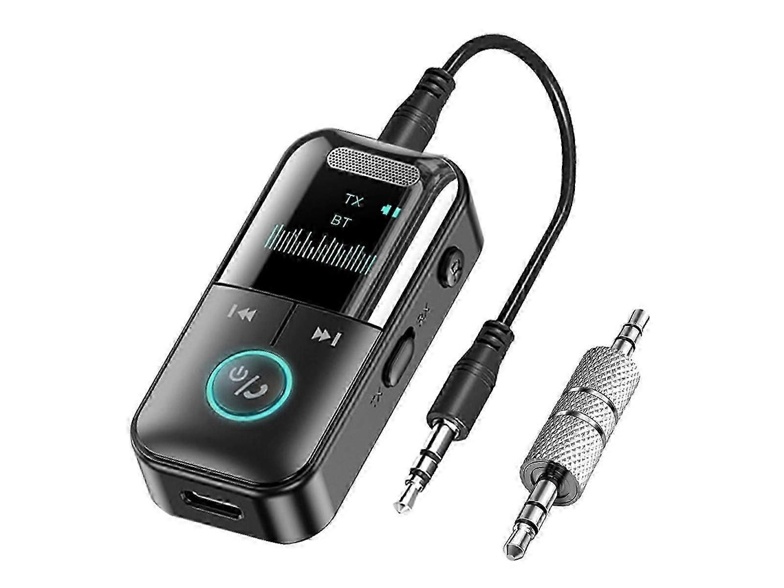 Transmisor y receptor inalámbrico Bluetooth 5.4 GOKOCO con adaptador auxiliar