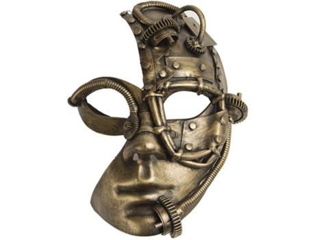 Máscara DISFRAZZES Media Careta De Steampunk