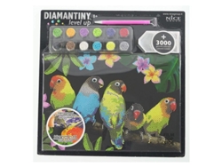 Perlitas De Manualidades Diamantiny Level Up Bird Mosaic