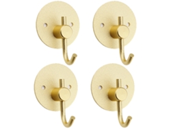 KOFIHETY Ganchos Adhesivos, Ganchos de Pared para Toallas, Batas o Chaquetas, Cocina o Baño - 4 Piezas