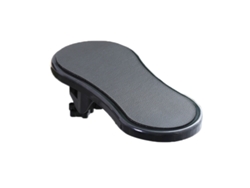 Baoj-2026 Reposabrazos giratorio ergonómico antideslizante para oficina y hogar, color negro.