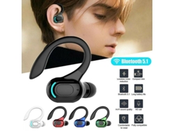 Nuevos Auriculares Inalámbricos Bluetooth 5.1 Wnn Para Correr Con Gancho Para La Oreja Y Sonido Estéreo.