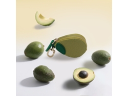 Monedero con forma de aguacate, 6x2,5x7,5 cm