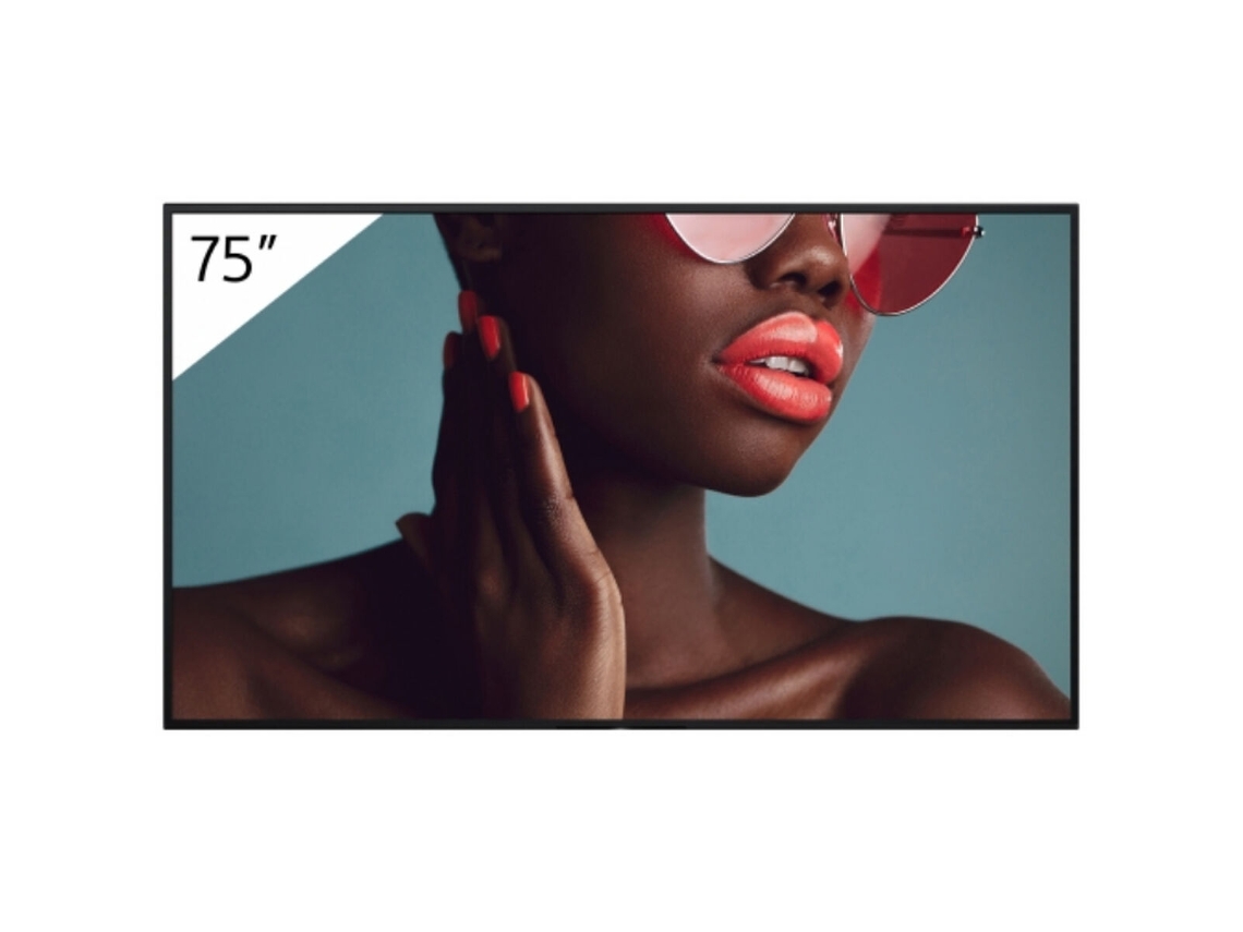 Monitor Videowall SONY Pro BRAVIA FW-75BZ40L (Negro - LCD - 4K Ultra HD - 75" - Enchufe EU - 8 ms)