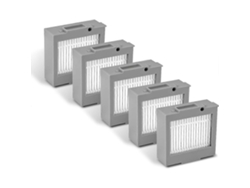 Paquete de 5 filtros HEPA de repuesto para aspiradora robot Max 705 Vac (para filtros de depósito)