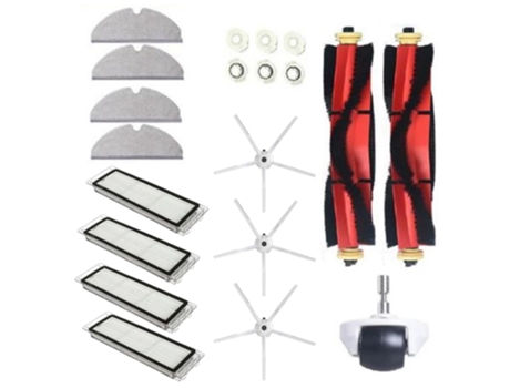 Para Xiaomi Roborock S6 S60 S65 S5 Max T6 accesorios para aspiradoras barredora filtro cepillo principal paño de mopa
