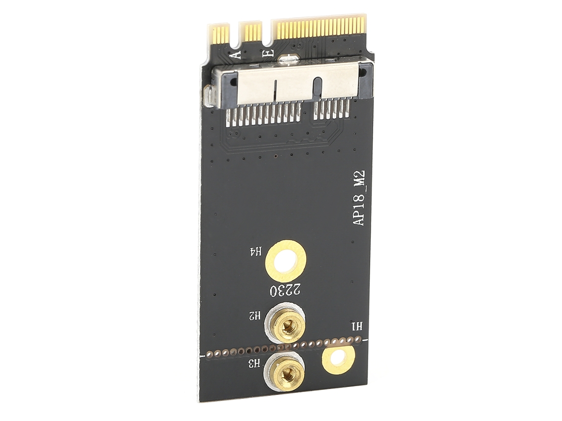 Mini adaptador de red inalámbrica para PC de escritorio, tarjeta Ngff Key E M2, suministra luz dorada