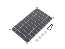 Cargador Portátil Con Panel Solar De 10 W, Resistente Al Agua Ip64, Usb 5 V Para Dispositivos Móviles.