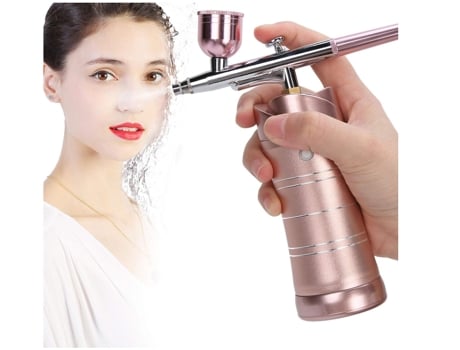 BISBISOUS Pulverizador De Oxígeno Mlx-2019 Nano Spray Facial Portátil Hidratante Rosa