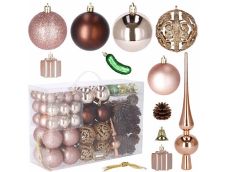 Bolas de Árbol de Navidad 100 Piezas