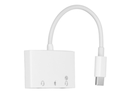 Vlrla-2026novodivisor De Auriculares Usb C 3 En 1 Con Carga