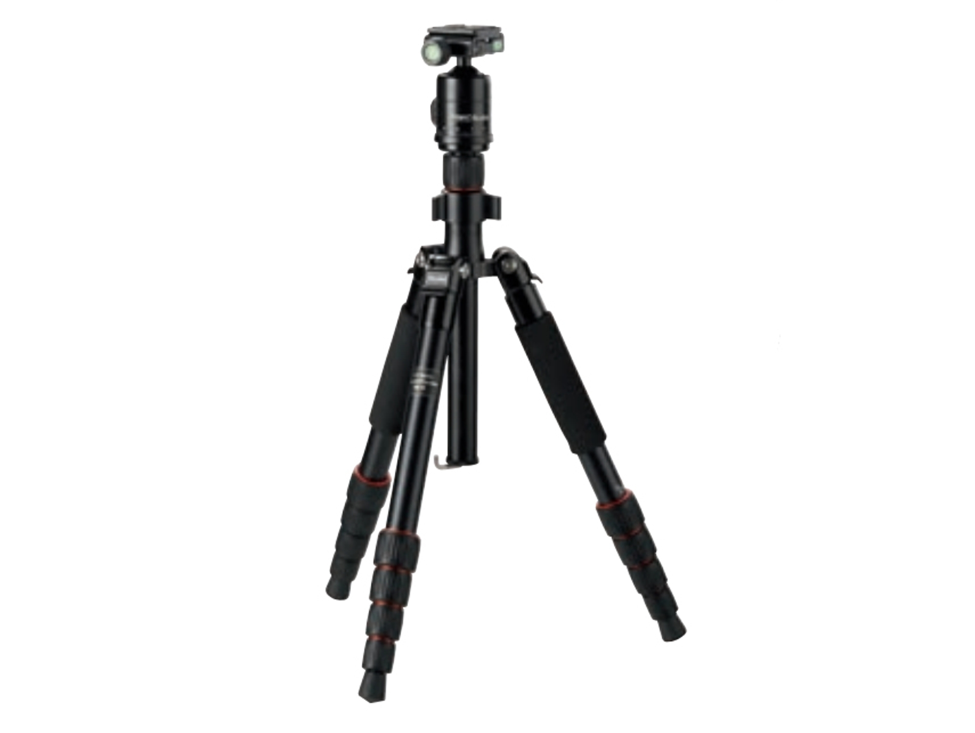 Trípode ROLLEI Compact Traveler No.1 (Bola - Altura Máxima: 134 cm - Aluminio)