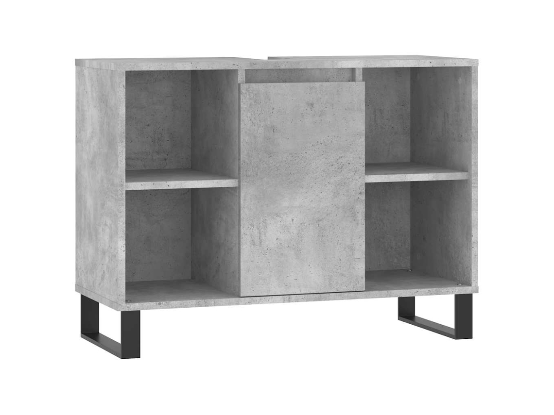 Mueble de baño en derivados de madera Gris Cemento MAISON EXCLUSIVE (80x33x60 cm)