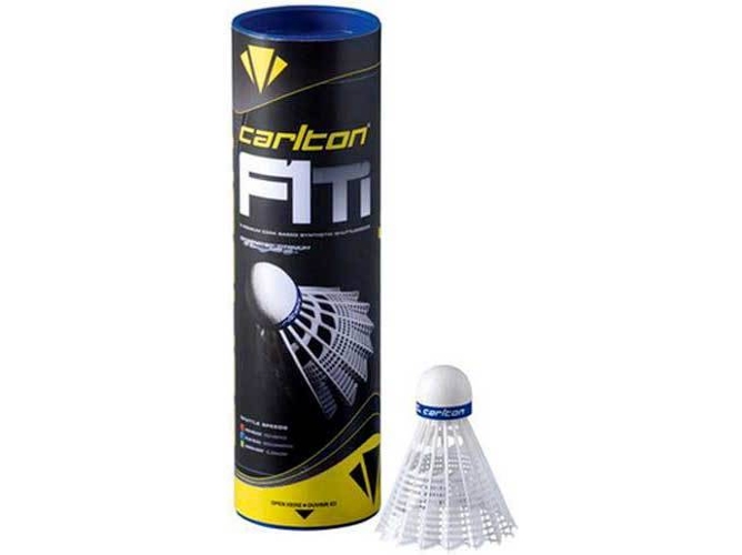 Volantes de Bádminton CARLTON F1 Ti 78 (6 Unidades)