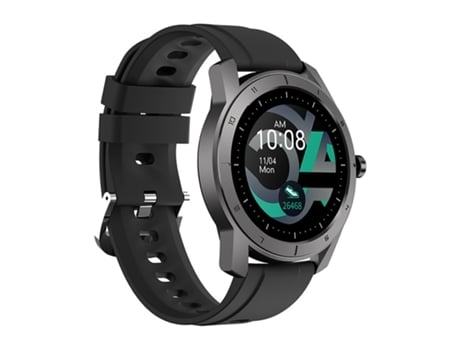 AUJEZON Reloj Inteligente para Hombre Reloj Deportivo Resistente al Agua Chronus Negro