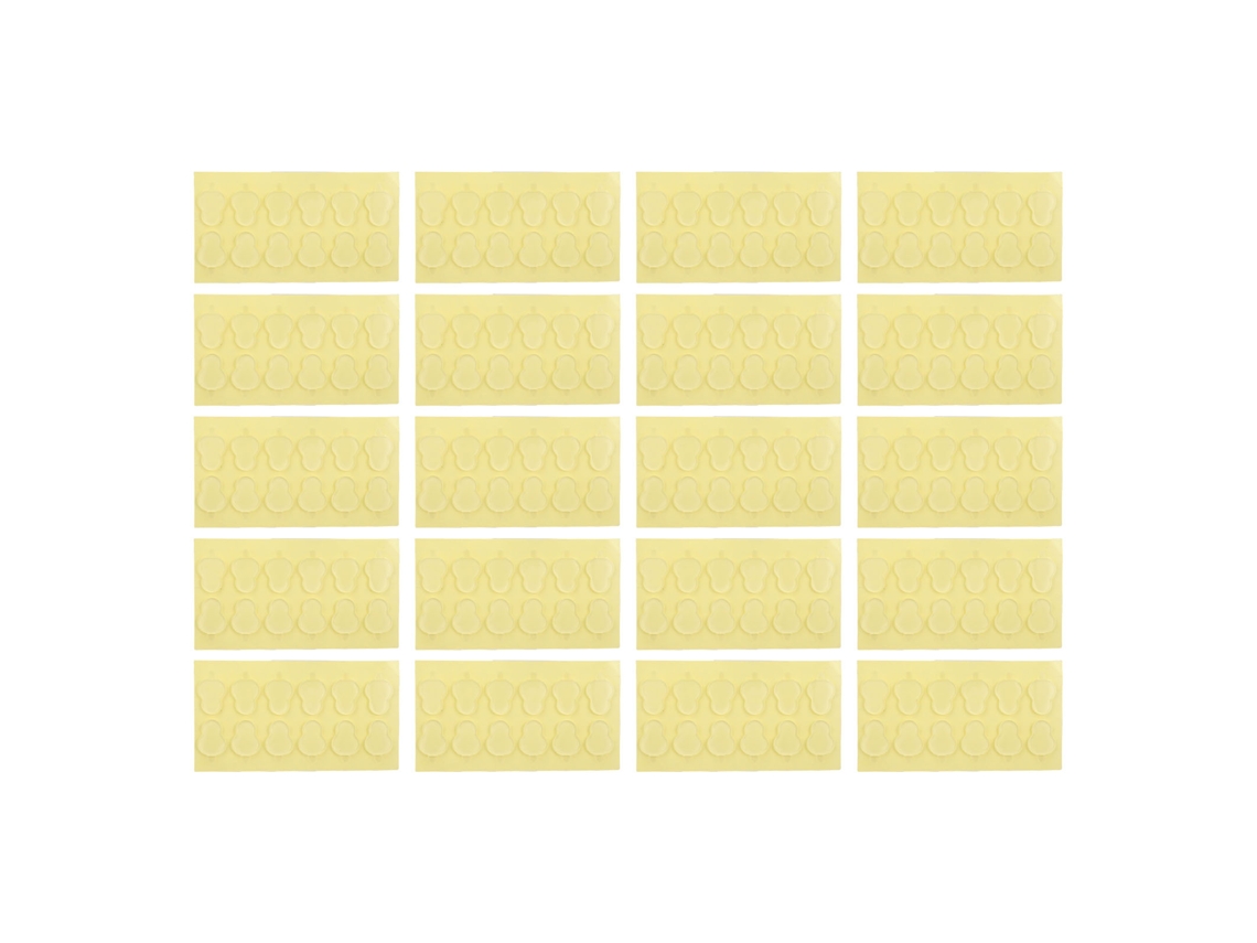 240 Piezas De Cinta Adhesiva Transparente Para Muñecas, 18x14x1,5 Mm, Impermeable Y Removible.