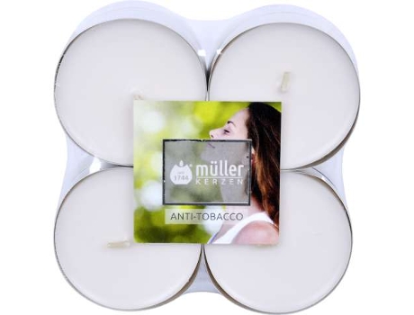 Retratil 8 Maxi Velas Té Müller 8H Anti Tabaco