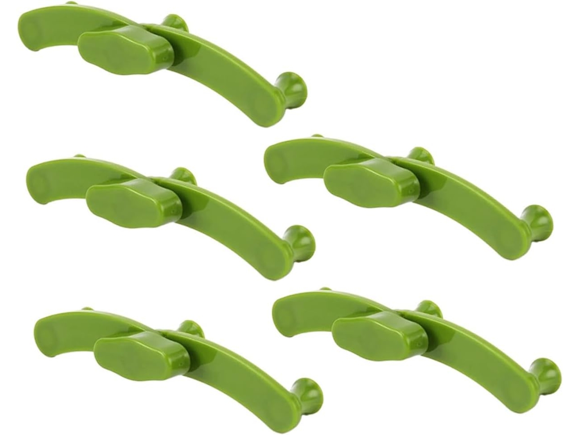 Inoomp - Juego De 5 Pinzas De Plástico Para El Cuidado De Plantas, Ideales Para Controlar La Forma Y La Altura De Las
