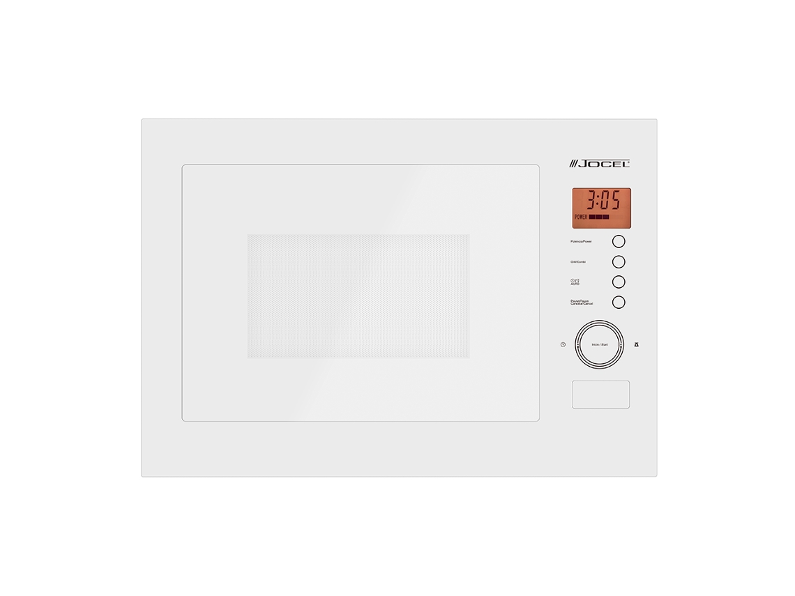 Microondas Integrable JOCEL JME001368 (25 L - Con Grill - Blanco)