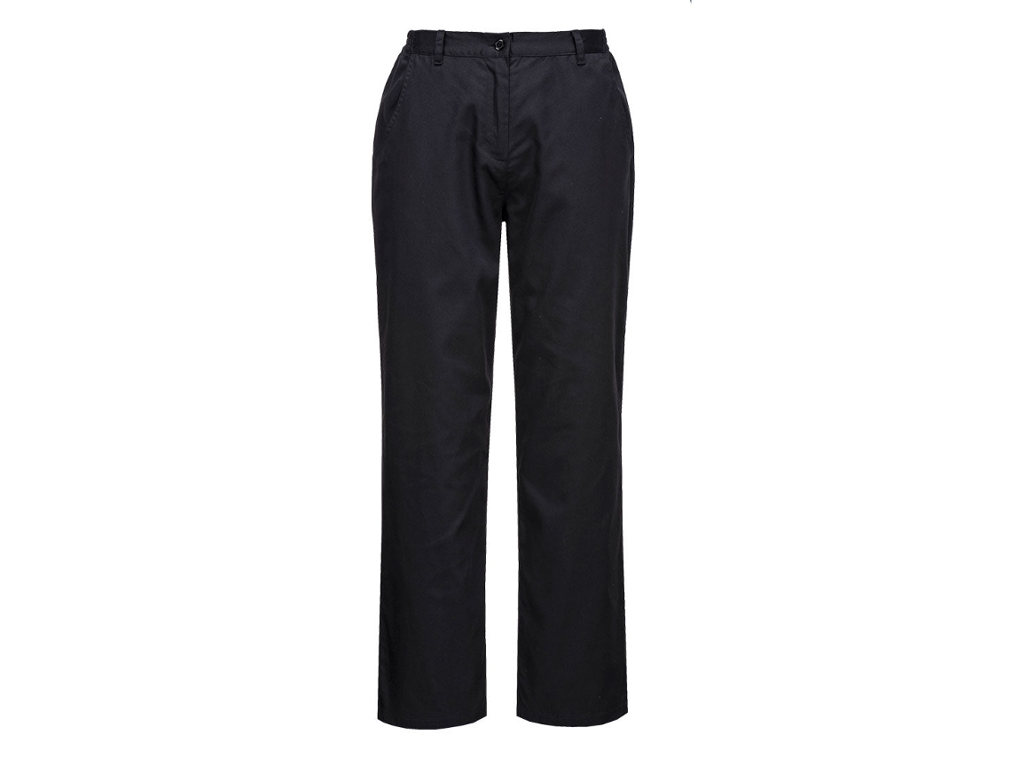 Pantalones Rachel Kitchen para mujer Comodidad y estilo / Negro / L Portwest