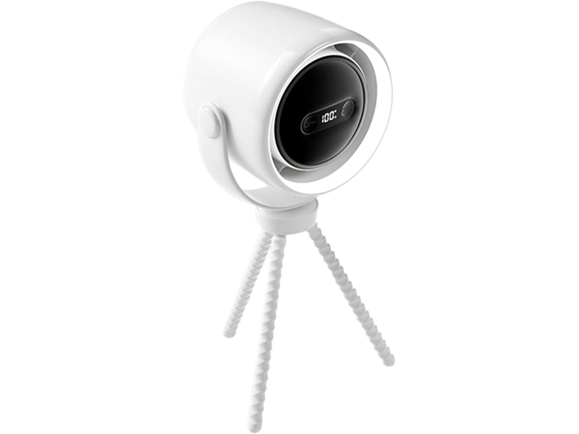 Ventilador De Mesa Con Clip Para Cochecito De Bebé, Flexible
