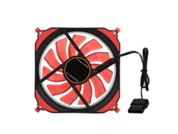 Ventilador De Refrigeración De Pc De 120mm Ultra Silencioso Con Luz Led, Opciones De Colores Luz Dourada