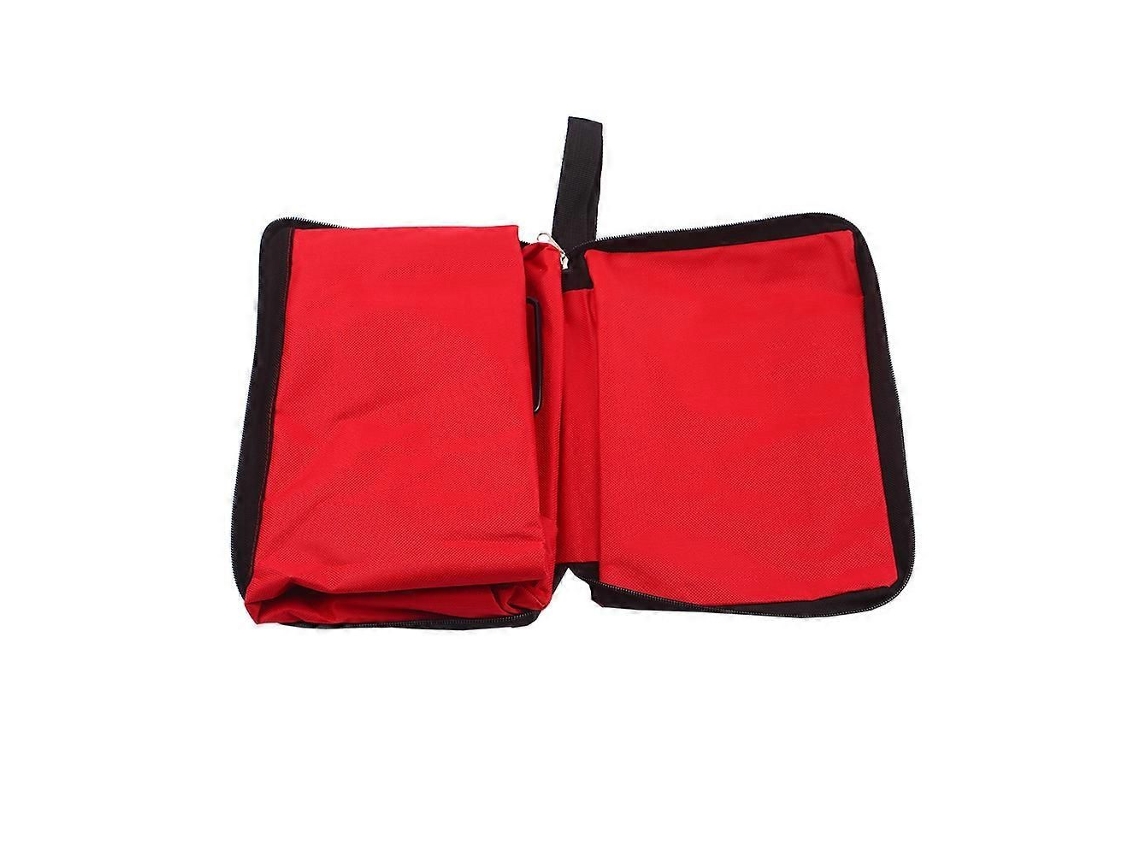 Carrito de compra plegable con ruedas, bolsa de compra reutilizable y plegable para viajes, color rojo. GOKOCO