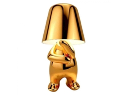2026-lámpara De Mesa Portátil Inalámbrica Recargable Con 3 Niveles De Brillo Y Carga Usb Decorativa Dorada B Oro