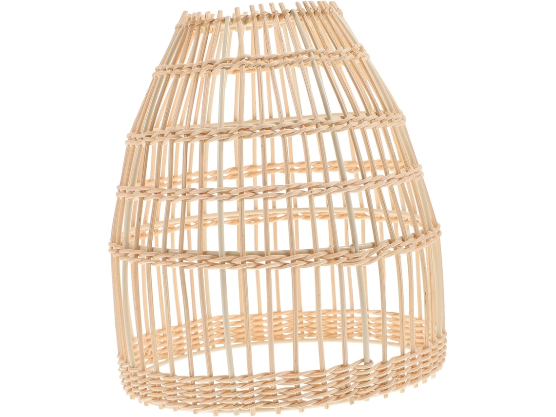Difusor De Luz Colgante De Ratán Tejido Para Decoración Del Hogar.