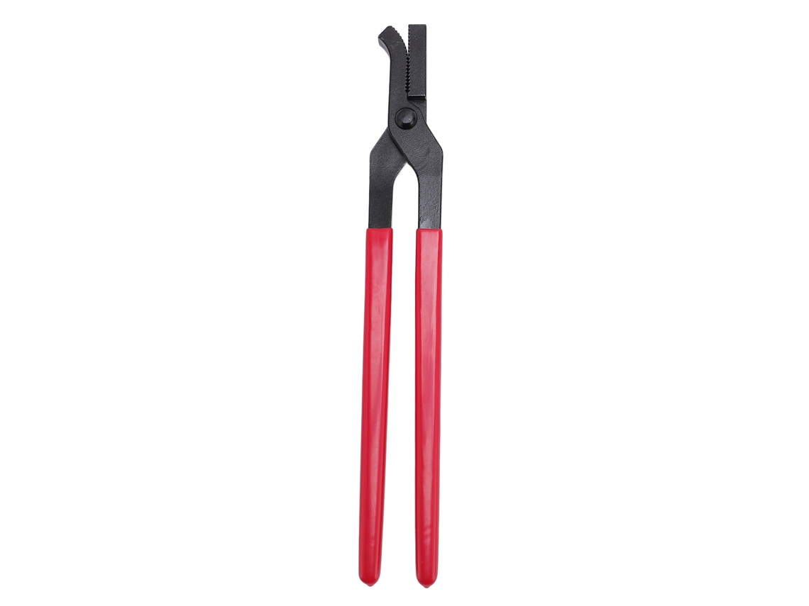 Herramienta para el cuidado de herraduras con mango antideslizante, de acero duradero, para remachar cascos.
