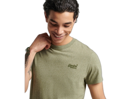 Camiseta para Hombre SUPERDRY (S - Algodón - Multicolor)