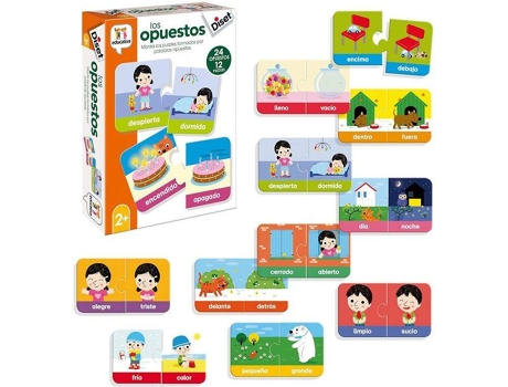 Juego Educativo DISET Los Opuestos (Español)