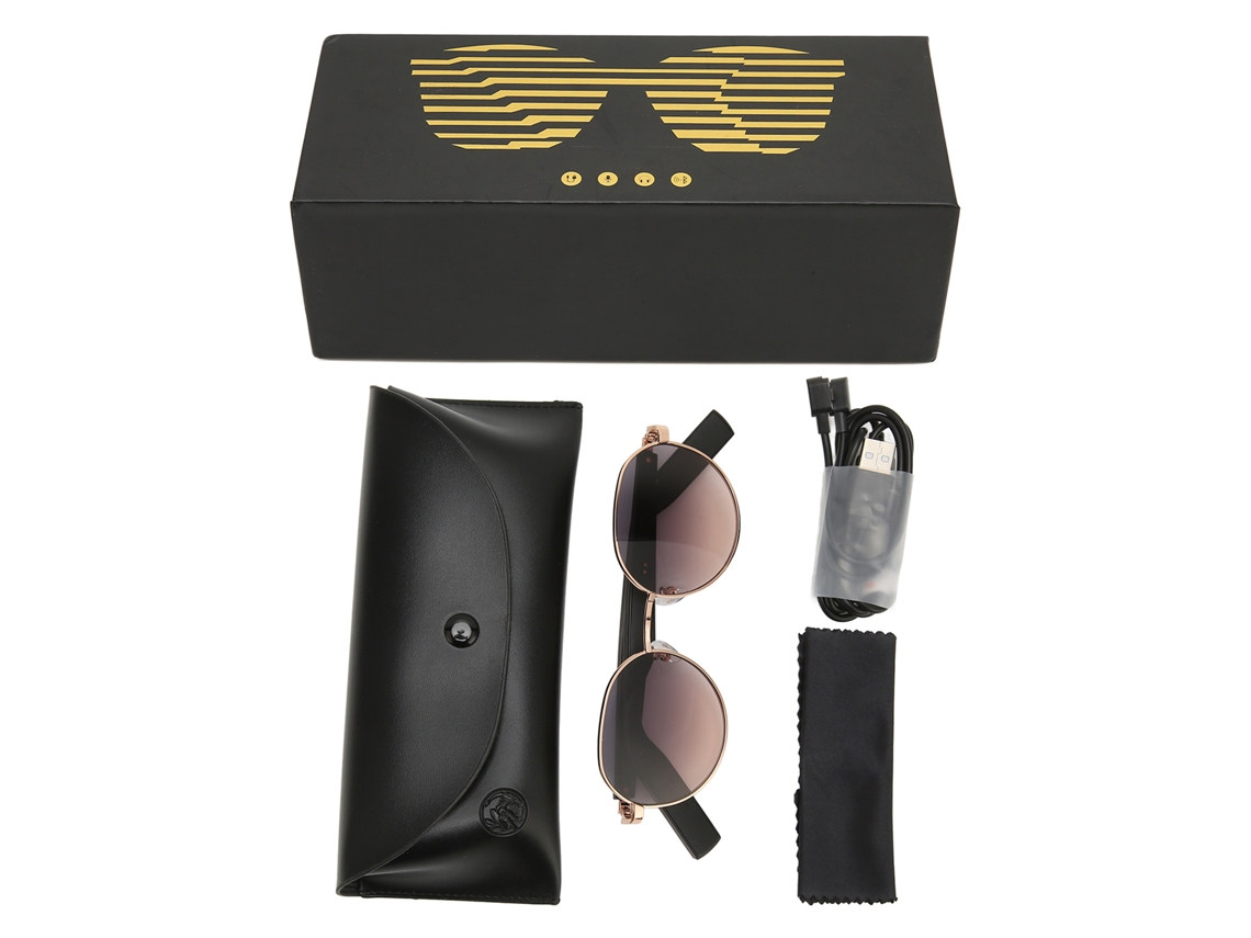 Gafas Inteligentes Con Audio, Auriculares Abiertos, Protección Uv, Lentes Polarizadas Y Bluetooth.