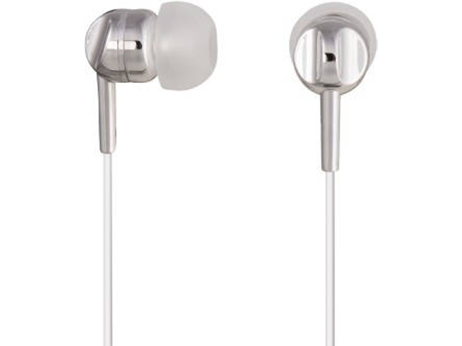 Auriculares con Cable HAMA EAR3005S (In Ear - Micrófono - Plateado)