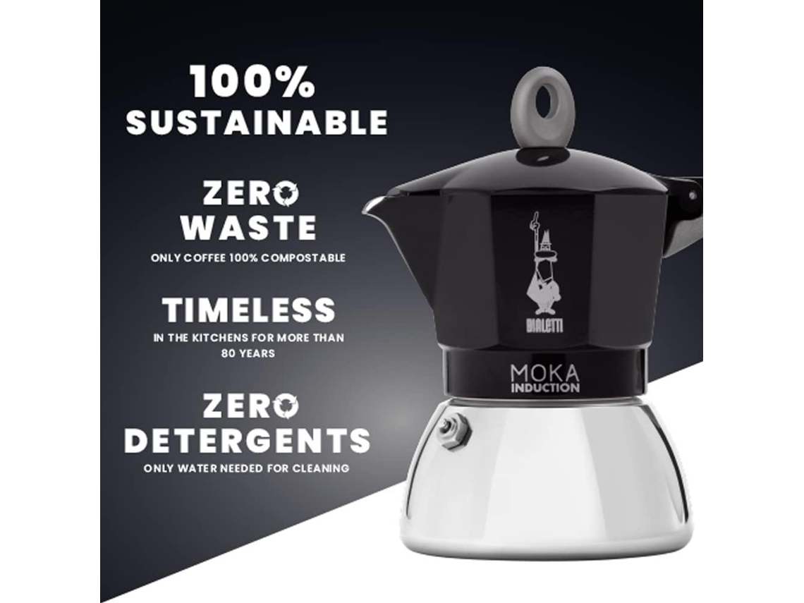 Cafetera Italiana BIALETTI New Moka (2 Tazas)