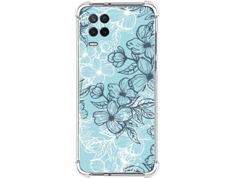 Carcasa Realme 8 5G TUMUNDOSMARTPHONE Dibujos Antigolpes Flores 03 Multicolor