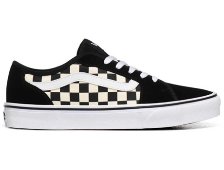 Zapatillas VANS Cuero de Gamuza Hombre (44.5 - Negro)