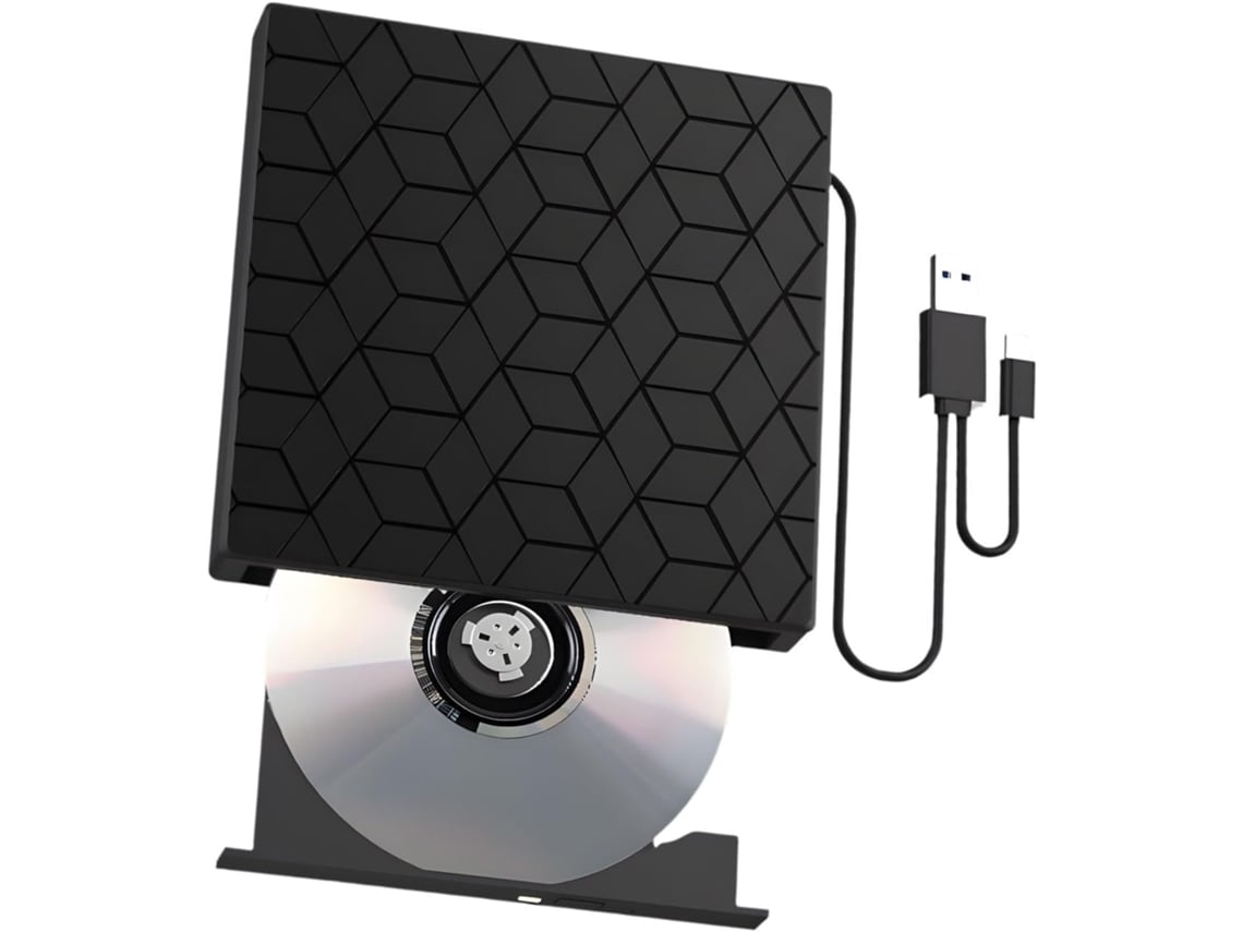 Unidad De Disco Externa Versátil Con Ranuras Para Tarjetas Y Puertos Usb Para Ordenadores.
