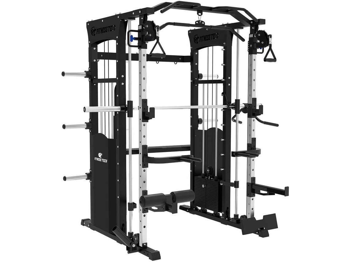 Dispositivo de Musculación FITNESS TECH Smith Machine F12 (175 x210 x 232 cm)