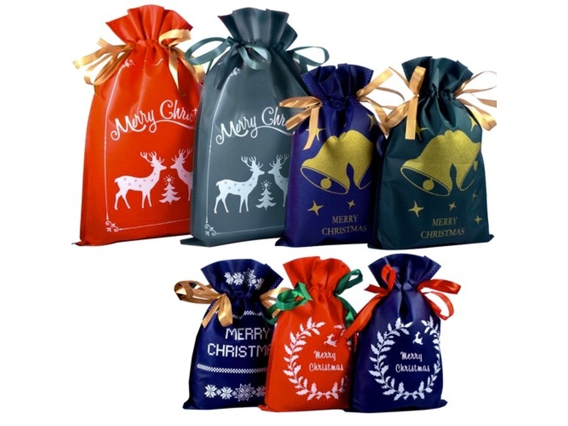 Christmas bags - set of 8 pcs. Ruhhy 22251 MALATEC
