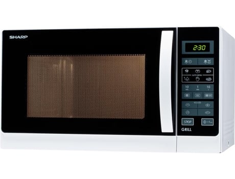 Sharp Home Appliances R-742Ww Microondas Contador Microondas Grill 25 L 900 W Negro Blanco