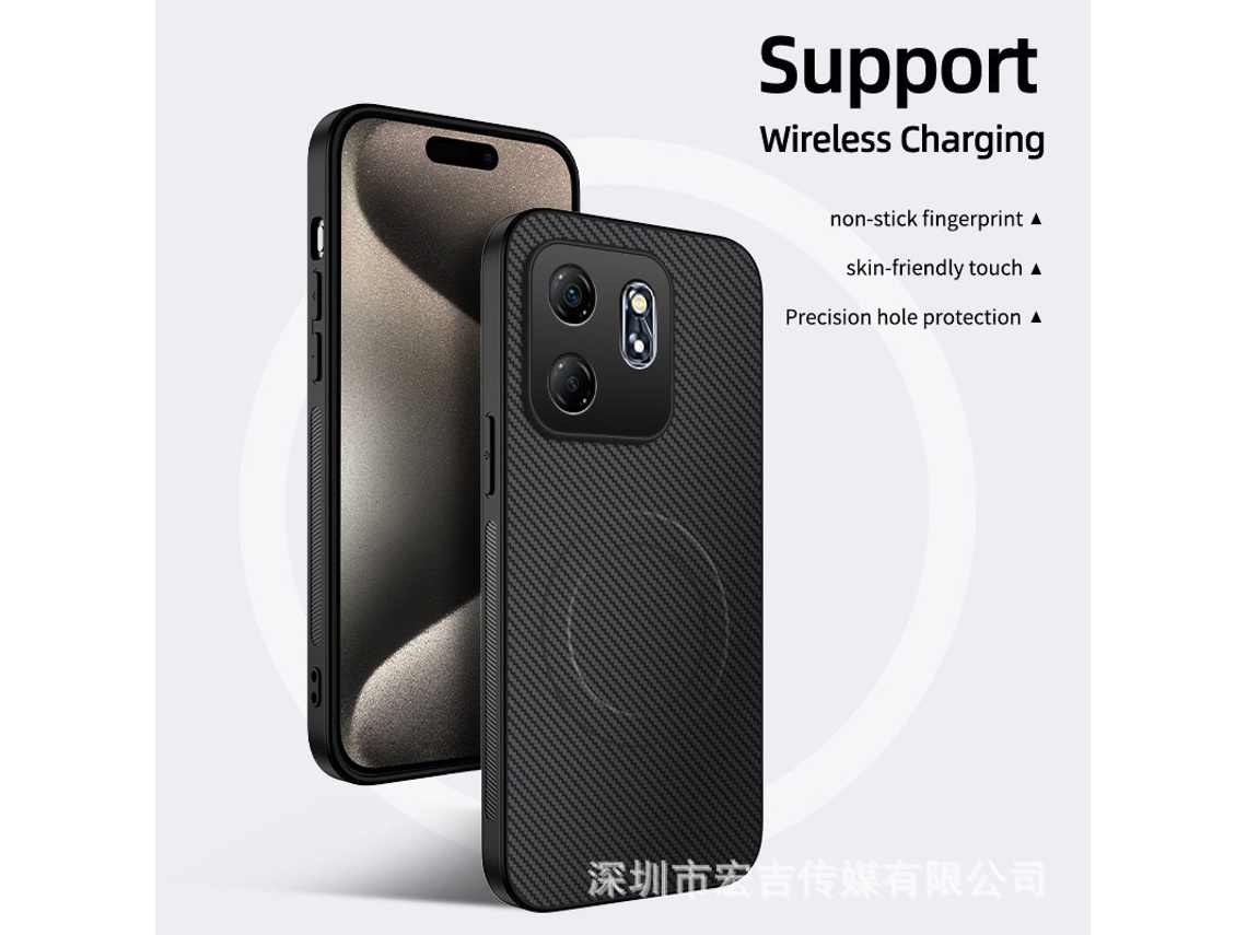 Capa Magnética Para Celular Oppo Com Textura De Couro E Fibra De Carbono, Totalmreno12 Pro Preto (internacional)